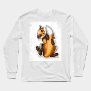 Fox on snow Long Sleeve T-Shirt